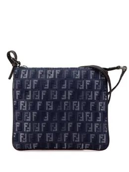Fendi 2000-2010 Zucchino Denim crossbody bag 29820898