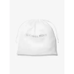 Сумка кросс-боди Michael Kors Женская сумка кроссбоди ваниль-розовая с цепью и золотой фурнитурой Michael Kors Outlet Jet Set Item Leather Crossbody Bag 35S1GTTC9B, фактура зернистая, рельефная, матовая, перфорированная, розовый 1875196386