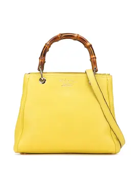 Gucci 2016-present Small Calfskin Bamboo Shopper satchel 29842093