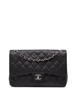 Chanel 2012 Jumbo Classic Caviar Double Flap shoulder bag 29851344