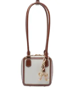 Self-Portrait contrast-trim shoulder bag 29877516
