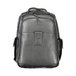 Piquadro Black Leather Men Backpack pi-32851