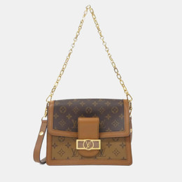 Louis Vuitton Monogram Reverse Dauphine MM Shoulder Bag 1137313