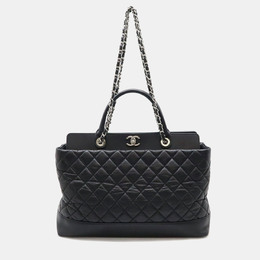 Chanel Black Leather Portobello Tote Bag 1137324