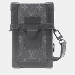 Louis Vuitton Black Monogram Eclipse Vertical Trunk Wearable Wallet Bag 1137307