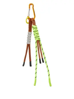Pinko logo-plaque bag charm 27216249
