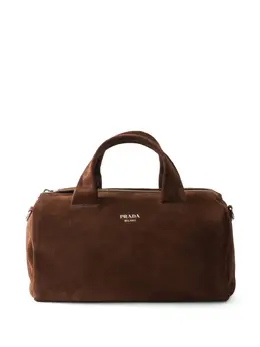 Prada suede duffle bag 27912186