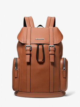 Рюкзак из шагреневой кожи Cooper Michael Kors, коричневый 37s5lcob8l | luggage