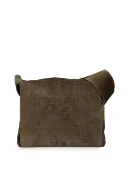 Fendi 20th Century Zucca Suede Messenger Bag crossbody bag 29882170