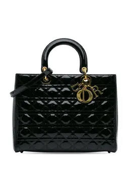 Christian Dior 2011 Large Patent Cannage Lady Dior satchel 29883956