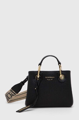 Сумка женская Emporio Armani с логотипом бренда на ремне, черный 9byh-tod0ua_99x | nero