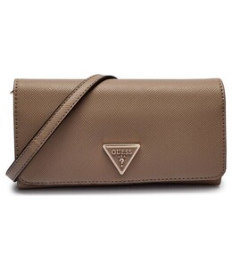 Клатч женский Guess с логотипом на тонком ремешке, бежевый gu245w000257q7200os | beige