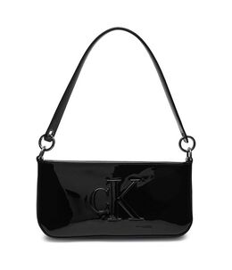 Сумка женская Calvin Klein через плечо лакированная, черный cj251w000012a8100os | nero