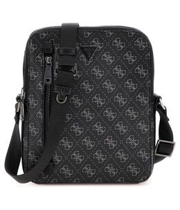 Сумка мужская Guess через плечо с монограммой логотипа, черный gu245m00002849500os | nero