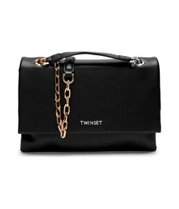 Сумка женская Twin-Set через плечо на цепочке, черный ts251w00001584200os | nero