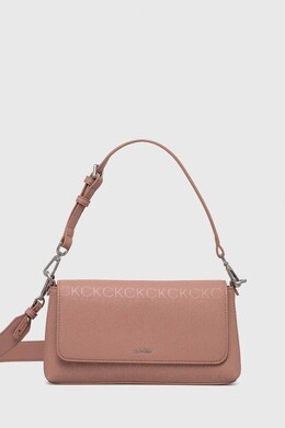 Сумка женская Calvin Klein из переработанного полиэстера с тиснением, розовый ppyh-tod054_30x | różowy