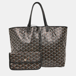 Goyard Black St. Louis PM Tote Handbag 1136396