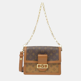 Louis Vuitton Monogram Reverse Dauphine MM Shoulder Bag 1137399