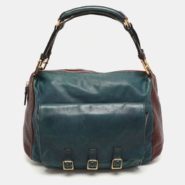 Chloe Multicolor Leather Pocket Satchel 1137875