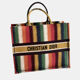 Christian Dior Multicolor Canvas Large Book Tote Bag 1138063