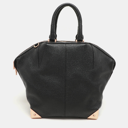 Alexander Wang Black Leather Emile Satchel 1138122