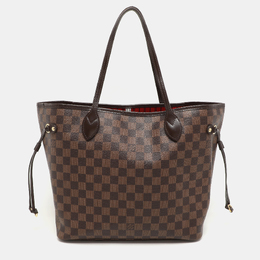Louis Vuitton Damier Ebene Canvas and Leather Neverfull MM Bag 1138883