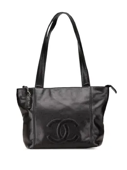 Chanel 1996-1997 CC Caviar tote bag 29900468