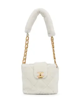 Chanel 2020 Shearling CC shoulder bag 29900938