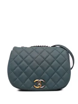 Chanel 2016-2017 Small Quilted Caviar Casual Pocket Flap crossbody bag 29902276