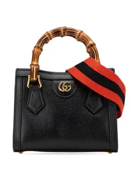 Gucci 2016-2024 Small Calfskin Bamboo Diana satchel 29902550