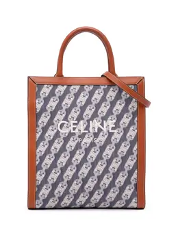 Celine 2020 Small Canvas Triomphe Maillon Vertical Cabas satchel 29913940