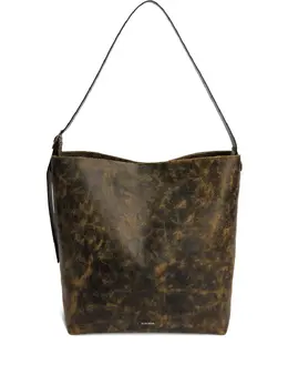 Jil Sander leather shoulder bag 27772544