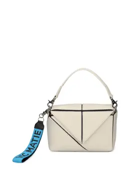 Vic Matie Rochelle geometric-panelled shoulder bag 29628463