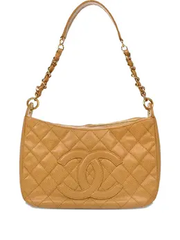 Chanel 2003 CC diamond-quilted shoulder bag 29786380
