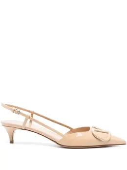 Valentino Garavani 50mm Vlogo slingback pumps 29789897