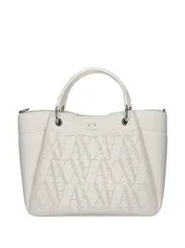 Armani Exchange monogram-pattern tote bag 29805394