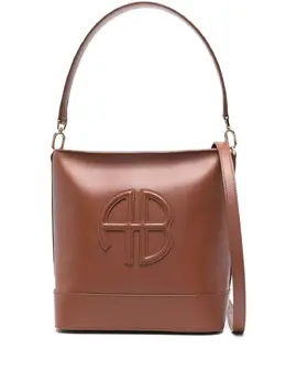 Anine Bing logo-patch tote bag 29814712