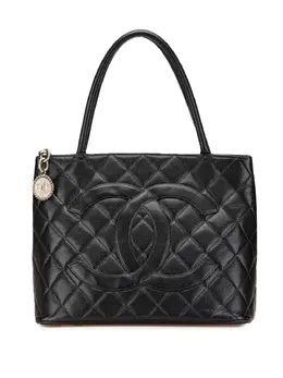 Chanel 1997-1999 Caviar Medallion tote bag 29926509