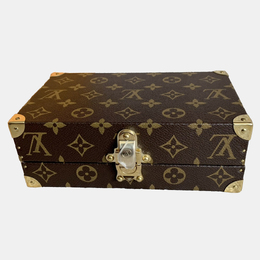 Louis Vuitton Brown Monogram Canvas Trunk Bag 1138034