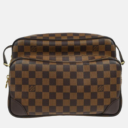 Louis Vuitton Brown Damier Ebene Canvas Nile Shoulder Bag 1138595