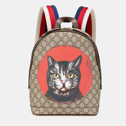 Gucci GG Supreme Bosco Web Backpack 1139153