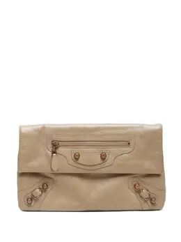 Balenciaga 2010-2020s Giant Envelope leather clutch bag 29847860