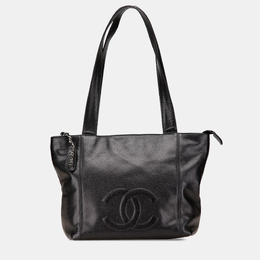 Chanel Black CC Caviar Tote Bag 1139199