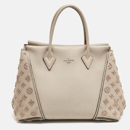 Louis Vuitton Galet Beige Monogram Leather W PM Bag 1139698