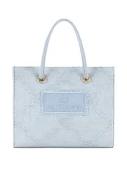 Elisabetta Franchi logo-jacquard mini tote bag 27860938