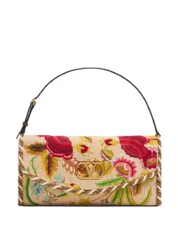 Valentino Garavani small Vain Soft embroidered shoulder bag 29463760