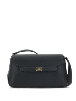 Elisabetta Franchi logo-plaque leather shoulder bag 29916776
