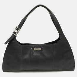 Gucci Black Karung Leather Shoulder Bag 1140419