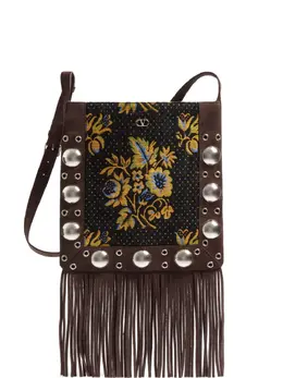 Valentino Garavani Nellcôte jacquard shoulder bag 25713176