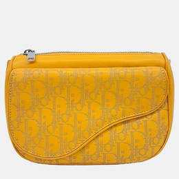 Christian Dior Yellow Leather World Tour Belt Bag 1140183